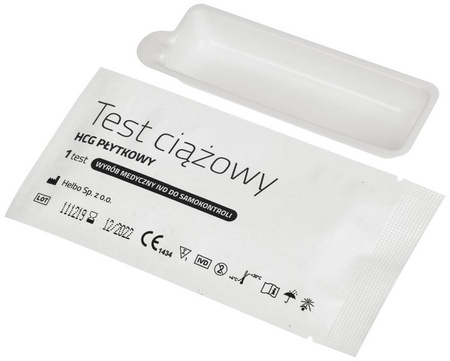 Test ciążowy HCG płytkowy  HELTES