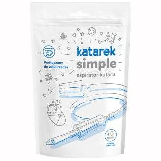 Katarek Simple aspirator do nosa, od urodzenia