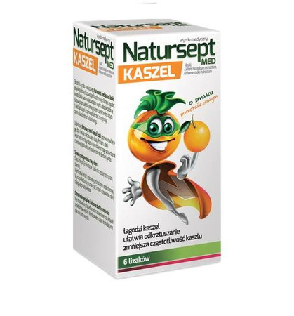 Natur-Sept Kaszel lizaki 6 sztuk data 07-2026