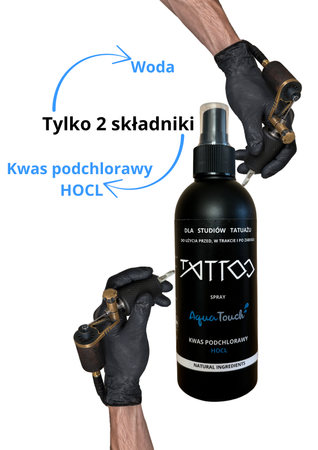 AquaTouch tattoo DLA STUDIÓW TATUAŻU 250ml
