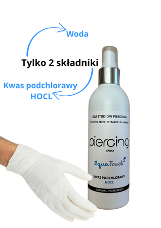 AquaTouch piercing DLA STUDIÓW PIERCINGU 250ml