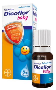 Dicoflor Baby, dla niemowląt i dzieci, krople, 5 ml