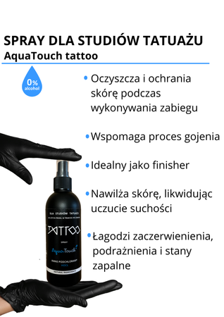 AquaTouch tattoo DLA STUDIÓW TATUAŻU 250ml