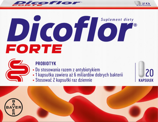 Dicoflor Forte, kapsułki, 20 sztuk